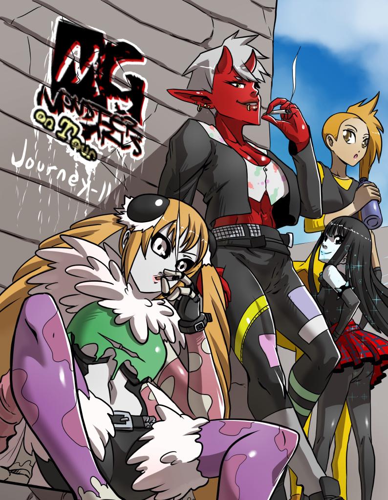 Monster girls on tour - Episode 148, Page 1: Page 148